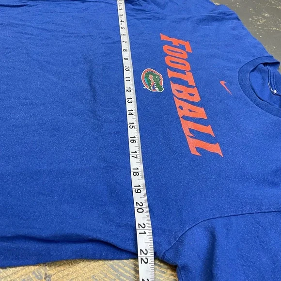 Nike Florida Gators Football Shirt Team XL Blue Trask Tebow - Picture 6 of 8